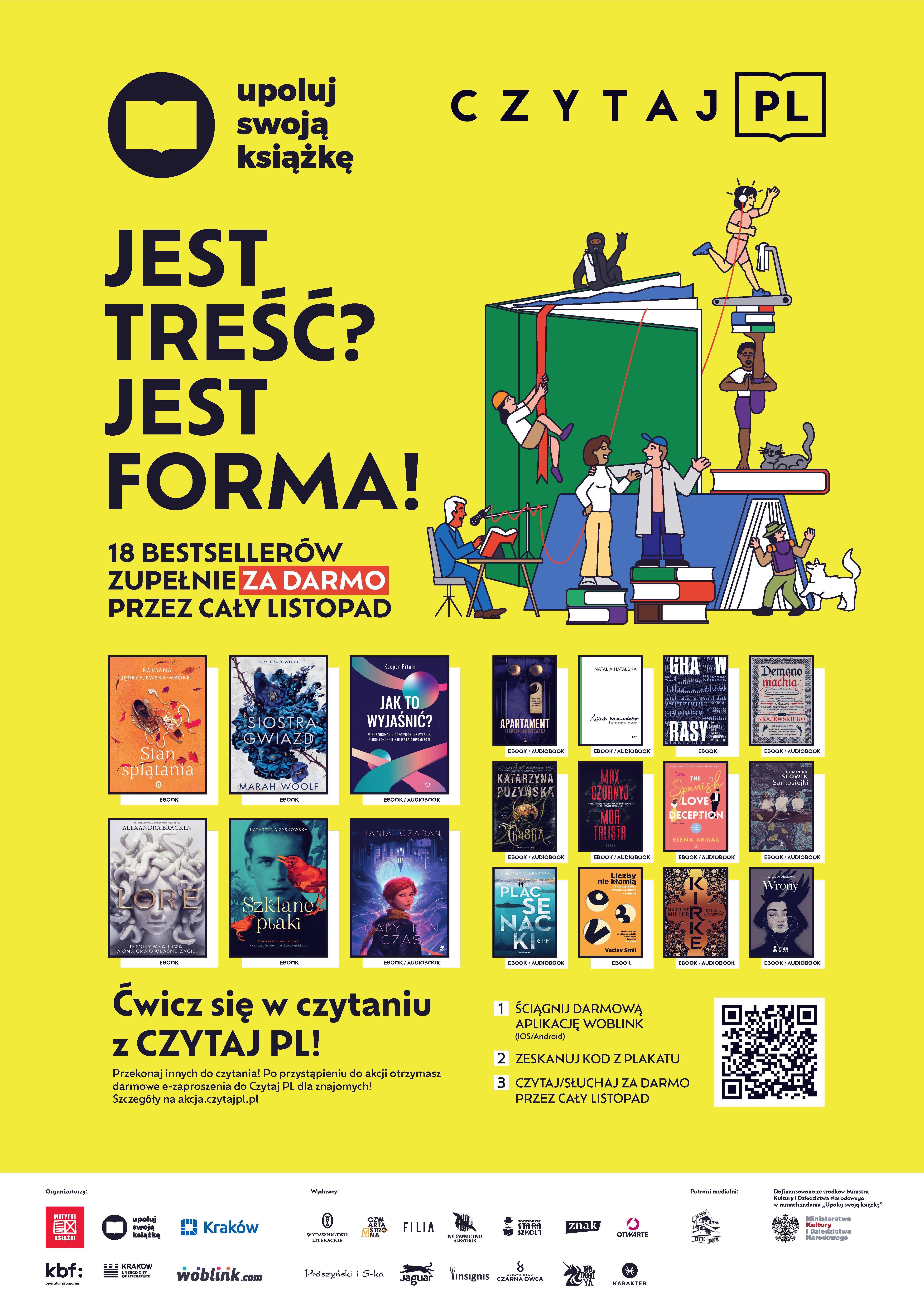 Akcja „Upoluj swoją książkę&quot; w ramach ogólnopolskiej akcji Czytaj PL rozpoczęta!